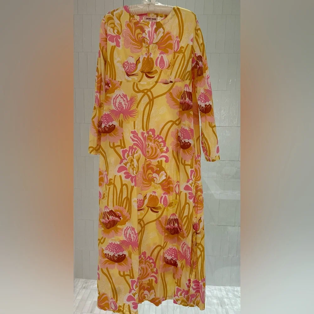Emporio Sirenuse Positano | Glorious Caftan| Pristine | Worn Once Needs Ironing - Picture 10 of 12